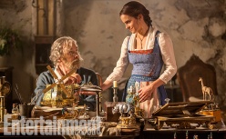 Beauty and the Beast (2017) Emma Watson stars as Belle and Kevin Kline is Maurice, Belle's father.